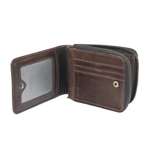 Billetera Gino Rodinis Massimo 811 Azul Oscuro/Marrón-2
