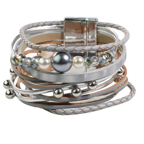Brazalete Gino Rodinis B401PL Plateado-0
