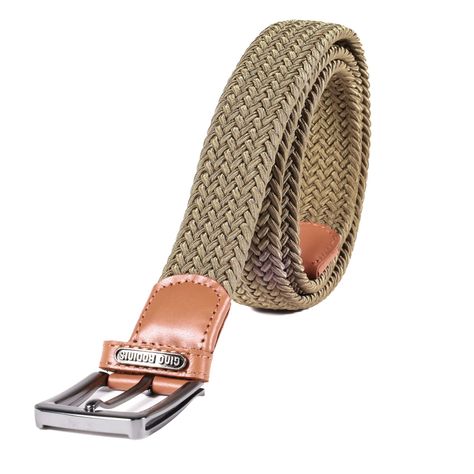 CINTURÓN ELASTICADO GINO RODINIS HOMBRE  2512 OLIVO S-M -1