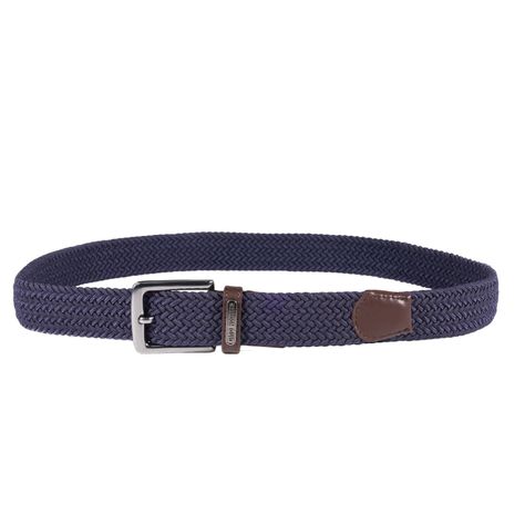 CINTURÓN ELASTICADO GINO RODINIS HOMBRE 2509 AZUL L-XL-2