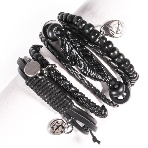 SET BRAZALETE HOMBRE GINO RODINIS  B434-0