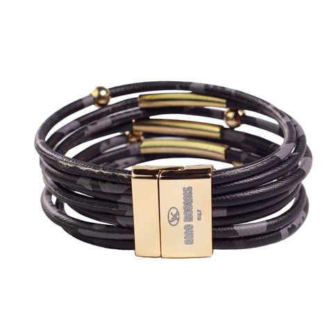 Brazalete Gino Rodinis B394NG Negro-1
