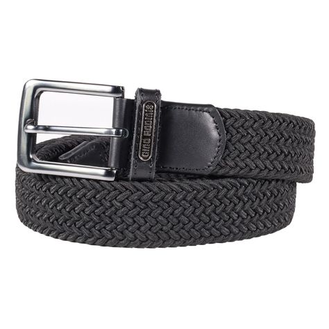 CINTURÓN ELASTICADO GINO RODINIS HOMBRE 2508 NEGRO L-XL-0