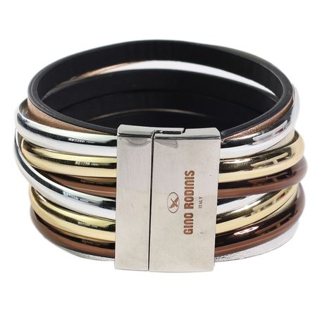 Brazalete Gino Rodinis B398PL Plateado-1
