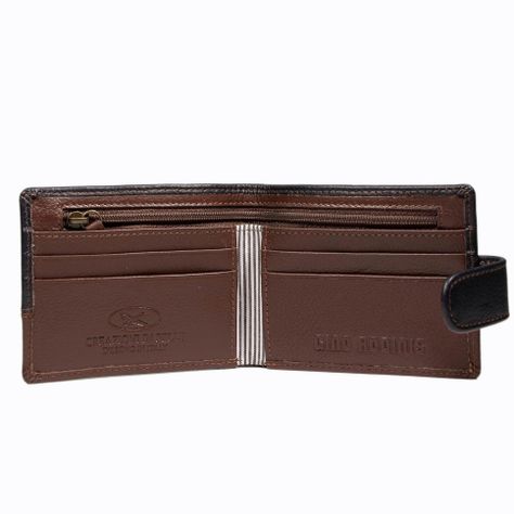 Billetera Hombre Capri 986 Azul/Cafe Gino Rodinis-2