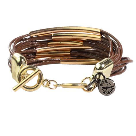 Brazalete Gino Rodinis B400CF Café-1