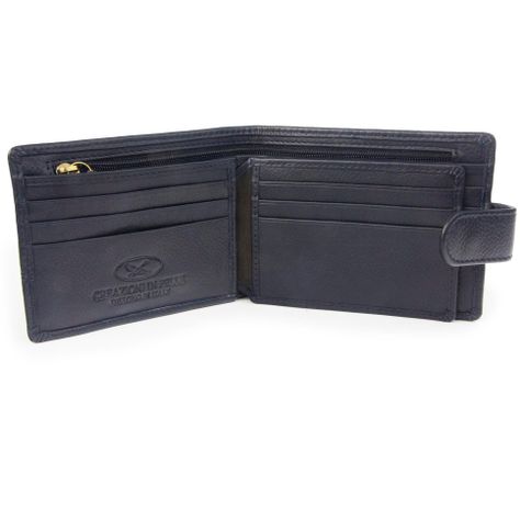 Billetera de hombre Capri 988 Azul Gino Rodinis-2