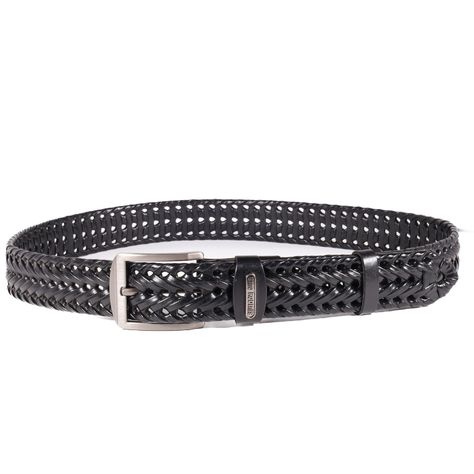  CINTURÓN DE CUERO GINO RODINIS HOMBRE 2522 NEGRO S-M -2