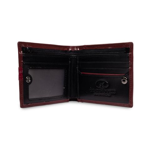 Billetera Hombre Invictus 576 Rojo Gino Rodinis-2