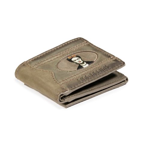 Billetera Gino Rodinis Coco 990.1 Frida Kahlo Verde-3
