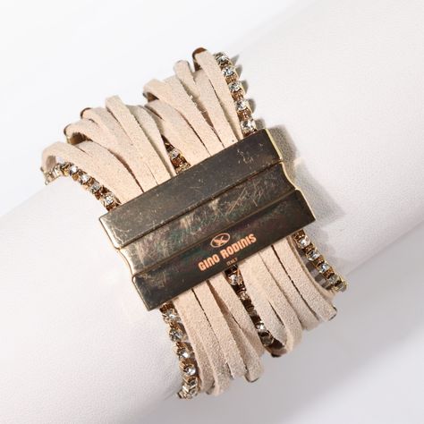 Brazalete Gino Rodinis B402BEG Beige-1