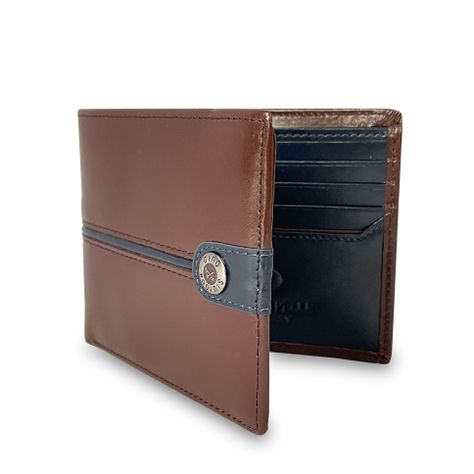 Billetera Invictus 575 Marrón/Azul-1