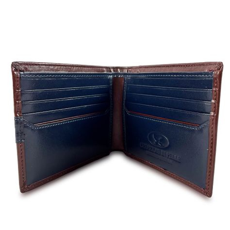 Billetera Invictus 575 Marrón/Azul-2
