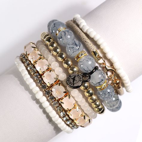 Brazalete Gino Rodinis B404BL Blanco-1
