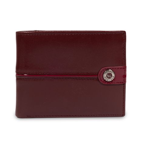 Billetera Hombre Invictus 575 Rojo Gino Rodinis-0