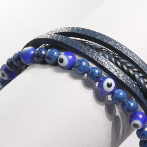 Brazalete Gino Rodinis B415AZ Azul-2