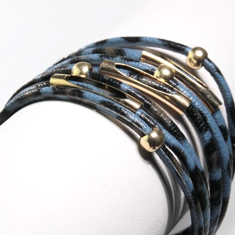 Brazalete Gino Rodinis B394AZ Azul-2