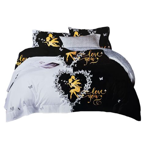 JUEGO DE SABANAS 2.5 PLAZAS KING LOVE YOU 641-1