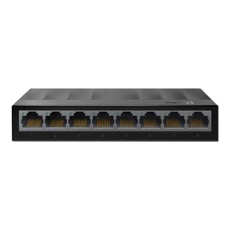 Switch Tp-link Ls1008g Serie Litewave 8 Puertos Gigabit-0