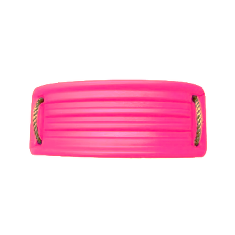 Columpio Niño 17cm - Diversión al Aire Libre Rosado Fluor-1