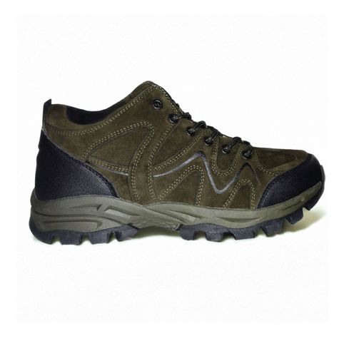 Botines De Hombre Estilo Trekking Comodos Verde Militar - 7064-0