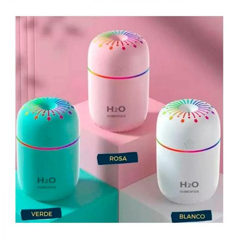 Difusor Humidificador De Aire Para Hogar- Oficina Colores-1
