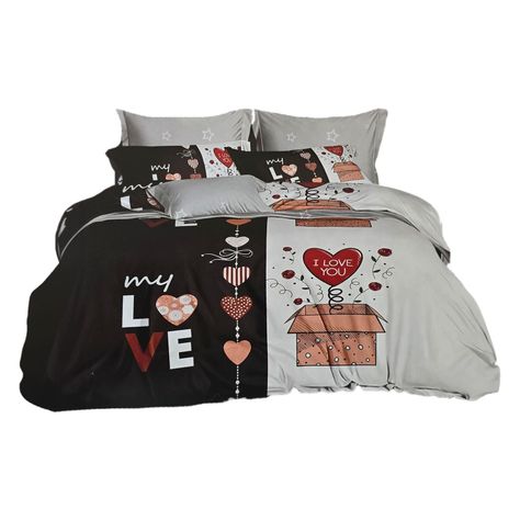 JUEGO DE SABANAS 2.5 PLAZAS KING MY LOVE 638-1