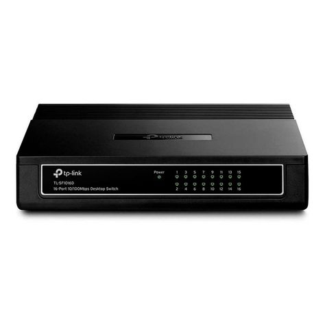 Switch 16 Puertos Tp-link Tl- Sf1016d 10/100 Rj-45-0