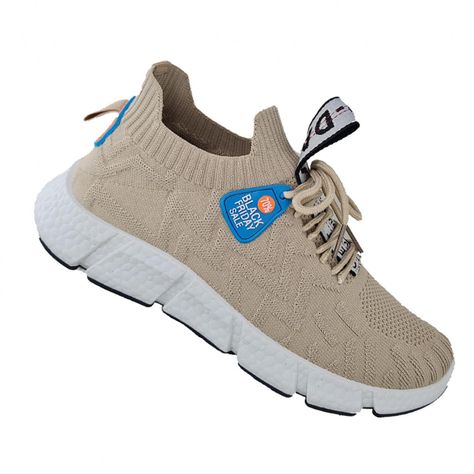 Zapatillas Deportivas Ligeras King Comodas Beige1083-0