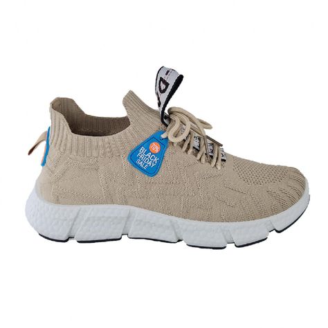 Zapatillas Deportivas Ligeras King Comodas Beige1083-1