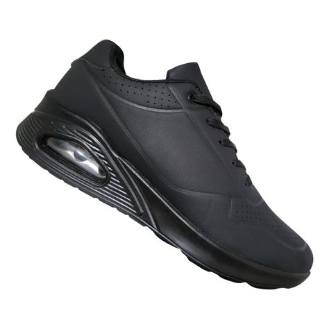 Zapatilla Deportiva Unisex Temporada Escolar Negro 7032-0