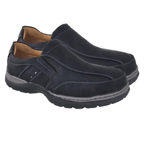 Zapatos De Hombre Casual Y Comodos De Vestir Sin Cordon 3184-1