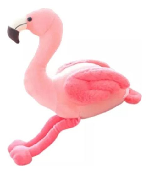 Flamenco De Peluche Felpa Suave 40cm de Alto Rosado-1