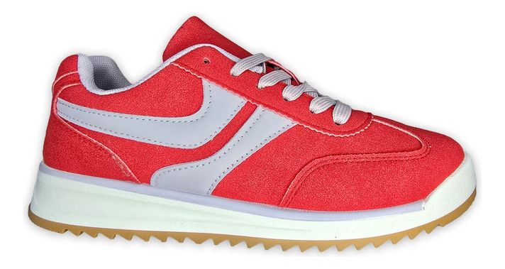 Zapatilla Moda Urbana | Rojo Vibrante y Casual - 7691-1