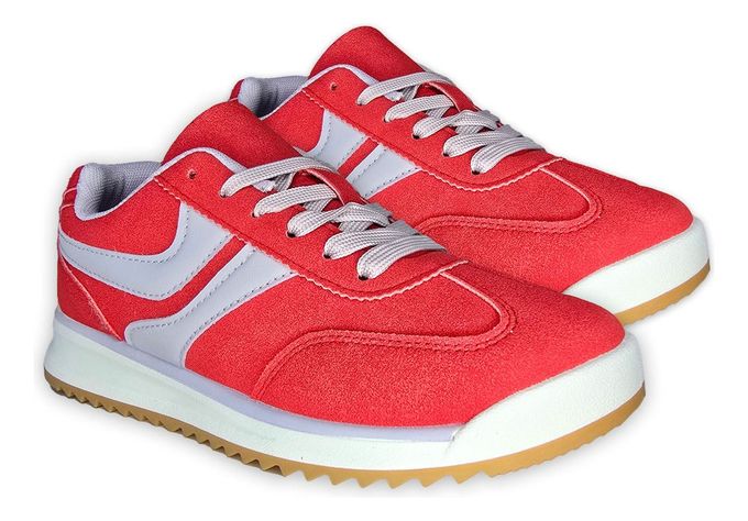 Zapatilla Moda Urbana | Rojo Vibrante y Casual - 7691-2