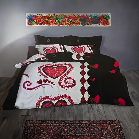 JUEGO DE SABANAS 2.5 PLAZAS KING CORAZON 637-0
