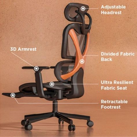 Silla ergonómica Spinex – CH05-22-1