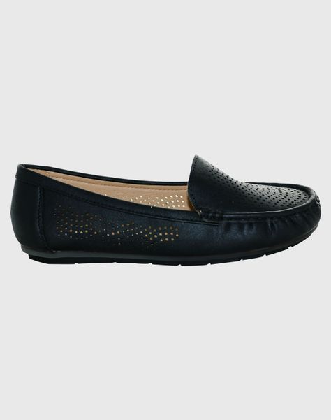Mocasin leaky Negro Danicolle-1