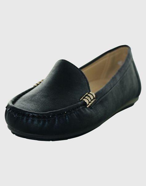 Mocasin argollas Negro Danicolle-0