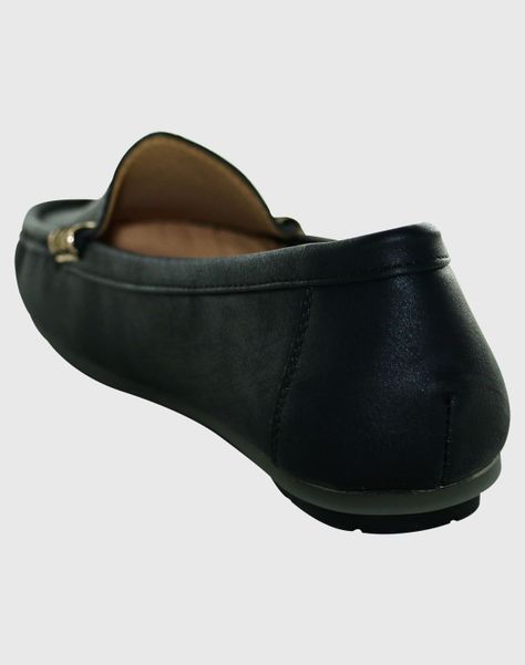 Mocasin argollas Negro Danicolle-2