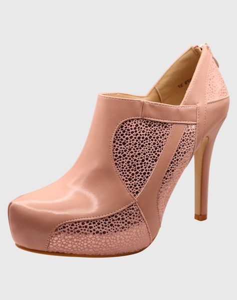 Botin taco aguja Rosado-0