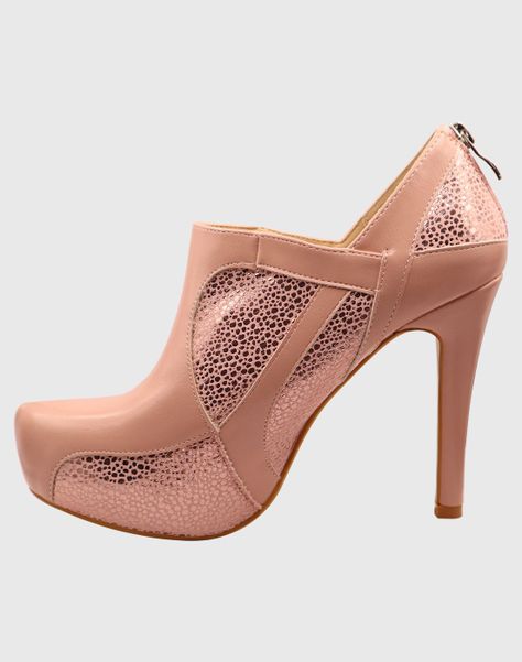 Botin taco aguja Rosado-2