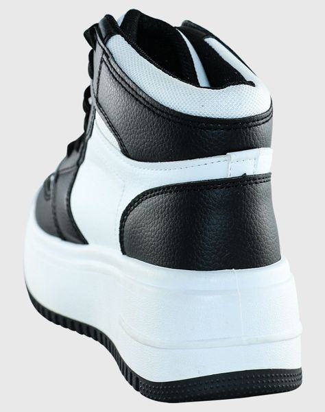 Zapatilla HighBasquet Negro Danicolle-3