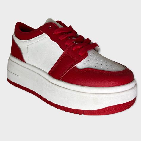 Zapatilla skate urbana Roja Danicolle-1