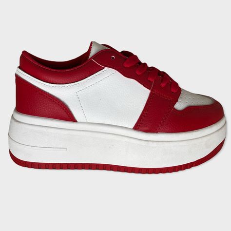 Zapatilla skate urbana Roja Danicolle-2