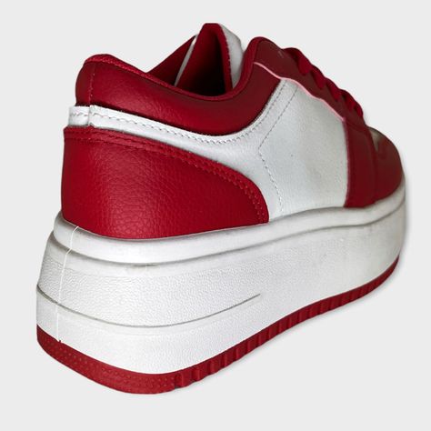 Zapatilla skate urbana Roja Danicolle-3