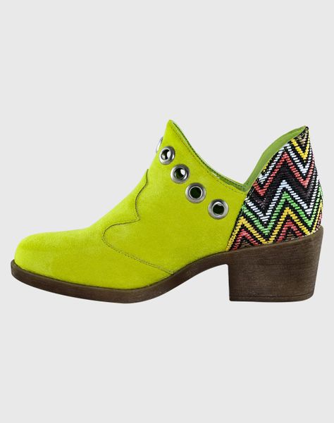 Botin ojetillos origen Verde Danicolle-2