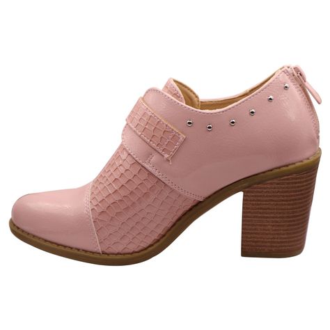 Botin correa hebilla Rosado-2