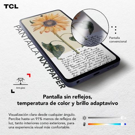 Smartphone TCL 50 PRO NXTPAPER 5G 512GB + Lápiz-4