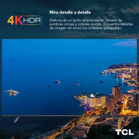 LED 85" TCL 85P735 4K HDR Smart TV Google TV-1